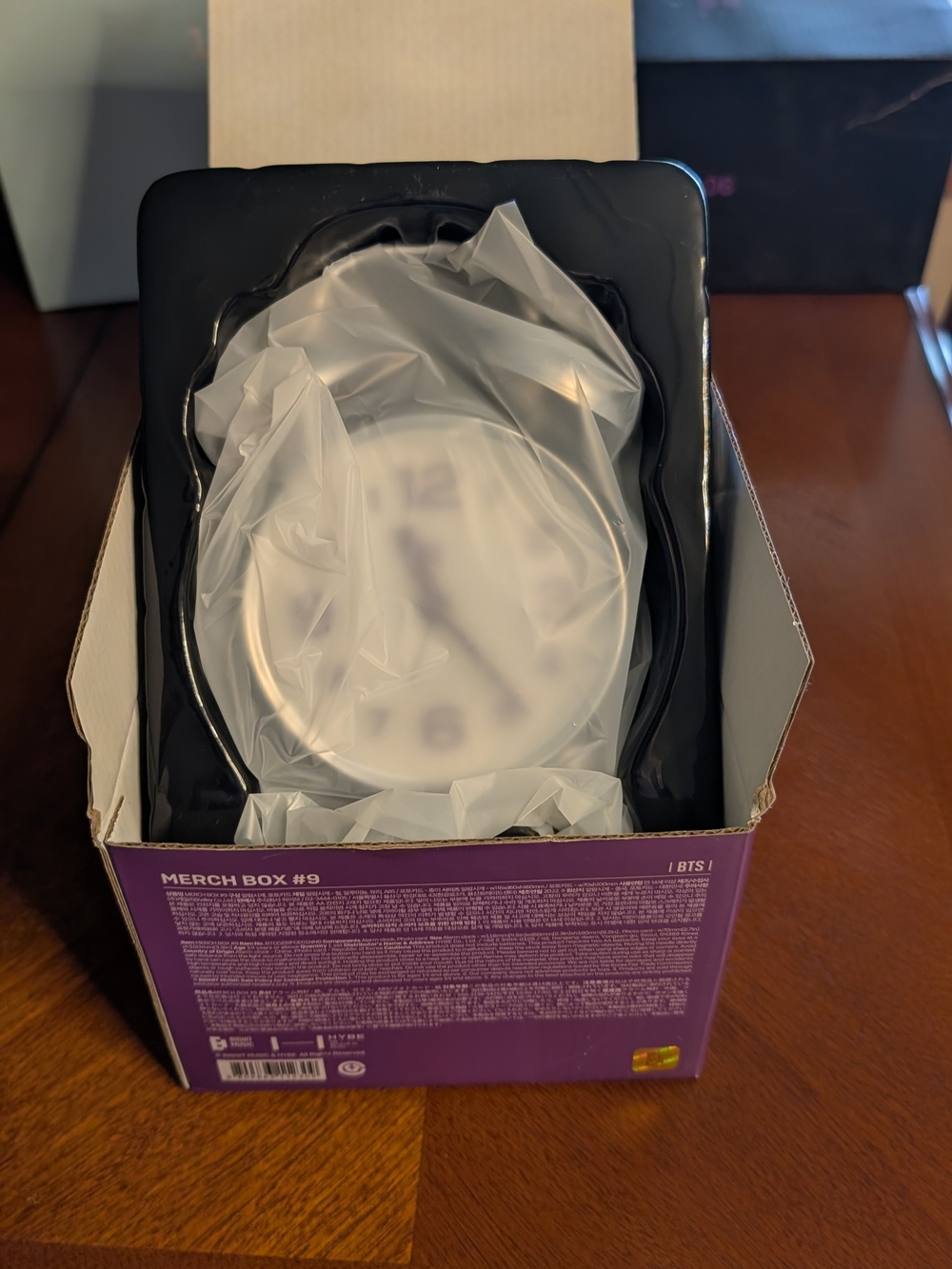 Weverse - Merch Box #9 - BTS Alarm Clock - Picture 6 of 8